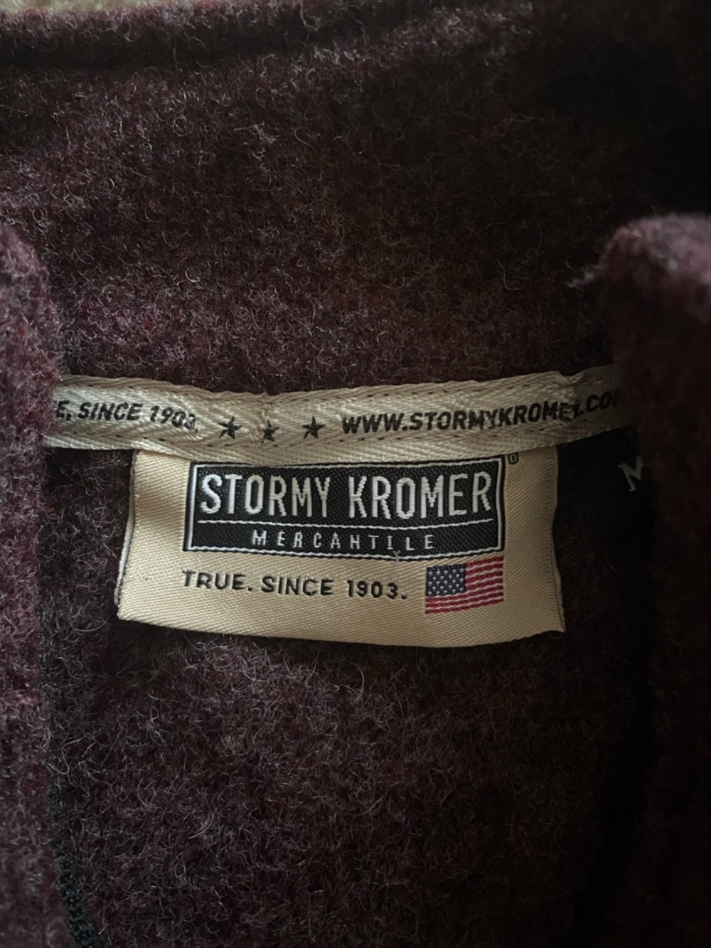 Stormy Kroger wool blend size small USA made jacket - Picture 6 of 8